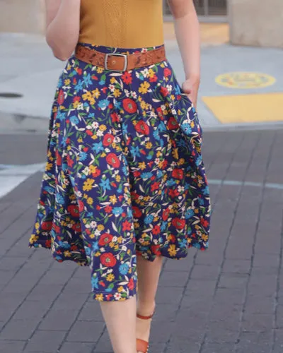 The Tulip Skirt - Florid EH704-680 sold by Effie’s Heart