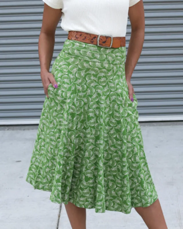 The Winsome Skirt- Cider EH648-674 sold by Effie’s Heart