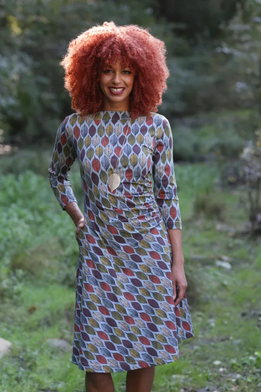 The Confident Dress - Hojas SAMPLE *Final Sale* sold by Effie’s Heart