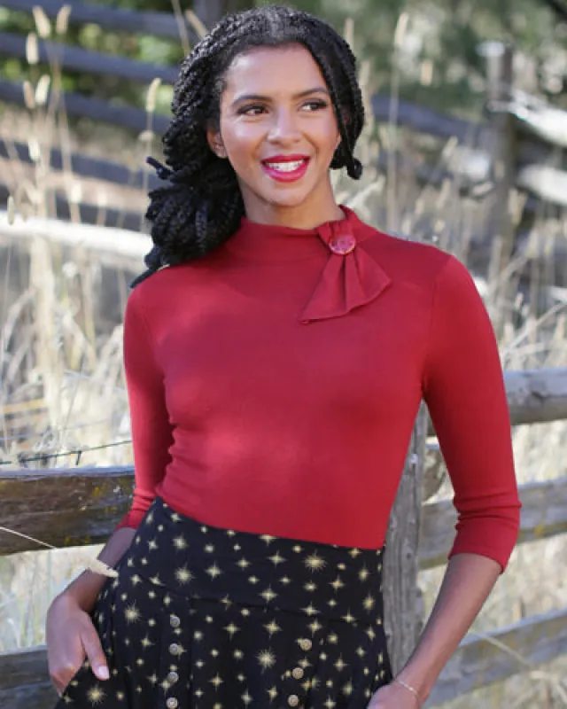 The Leonora Pullover - Paprika sold by Effie’s Heart