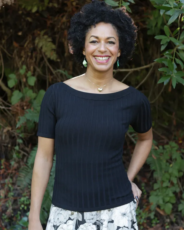 The Umbria Pullover- Black EH714B made by Effie’s Heart