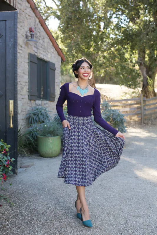 The Beguile Pullover - Huckleberry SAMPLE *Final Sale* made by Effie’s Heart