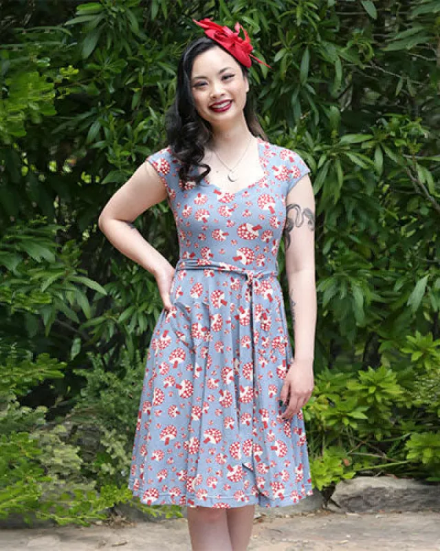 The Hedy Dress - Champignon sold by Effie’s Heart