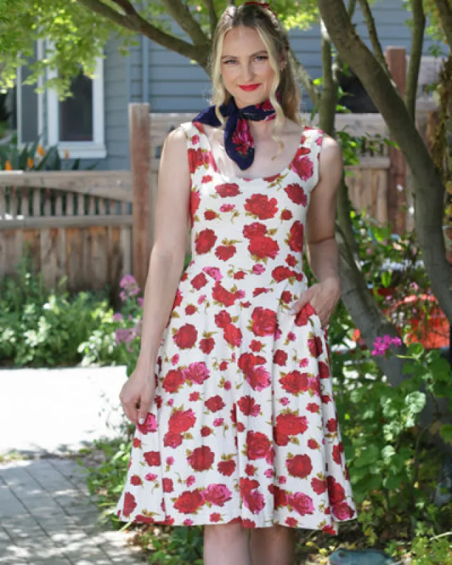 The Loretta Dress - American Rose sold by Effie’s Heart