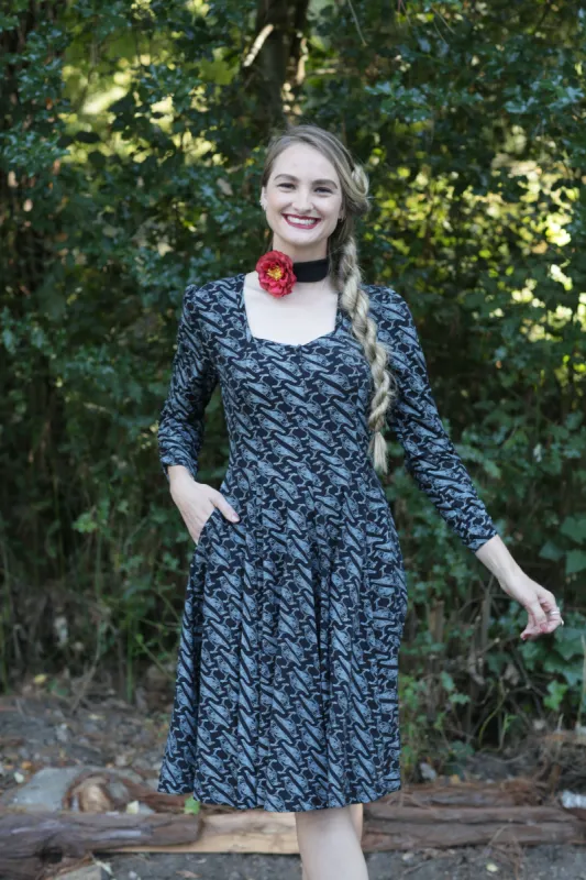 The Margot Dress - Poe SAMPLE *Final Sale* sold by Effie’s Heart
