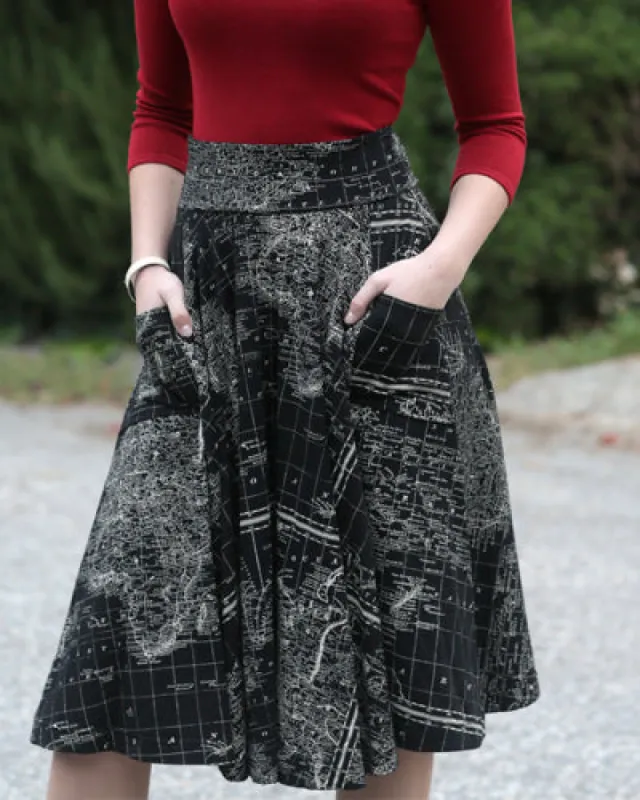 The Sojourn Skirt - Atlas sold by Effie’s Heart