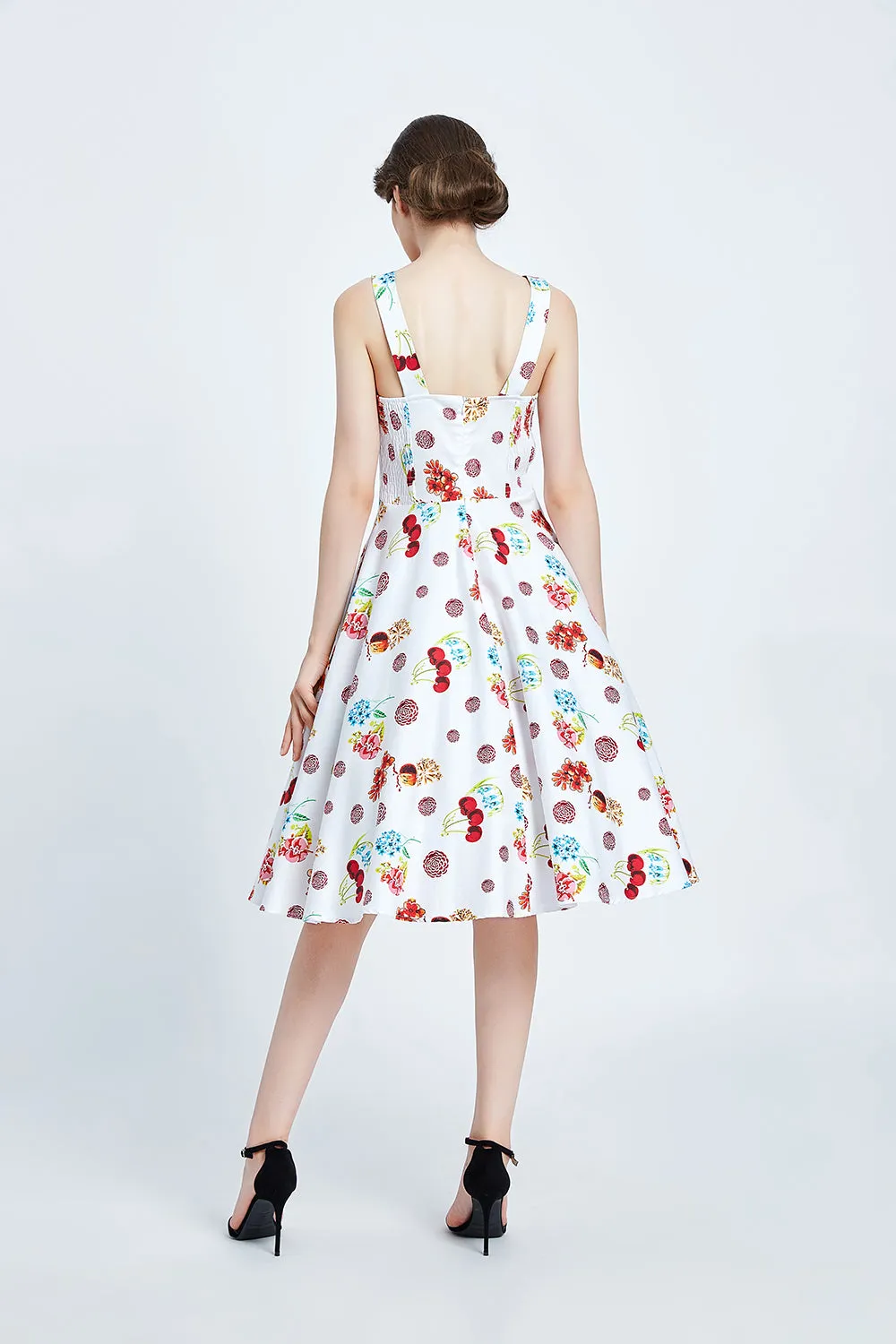 "Heidi" Cherry Floral sold by miss lulo product image thumbnail 3