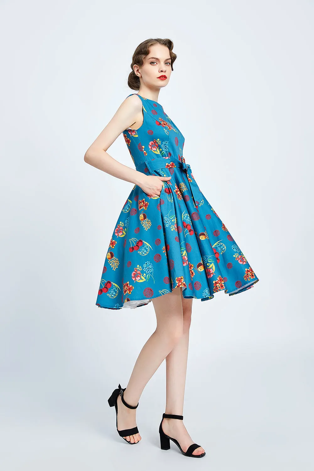 "Ruby" Cherry Floral sold by miss lulo product image thumbnail 2