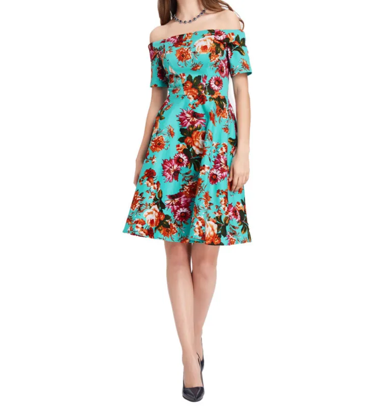 "Kim" Floral Dress sold by miss lulo