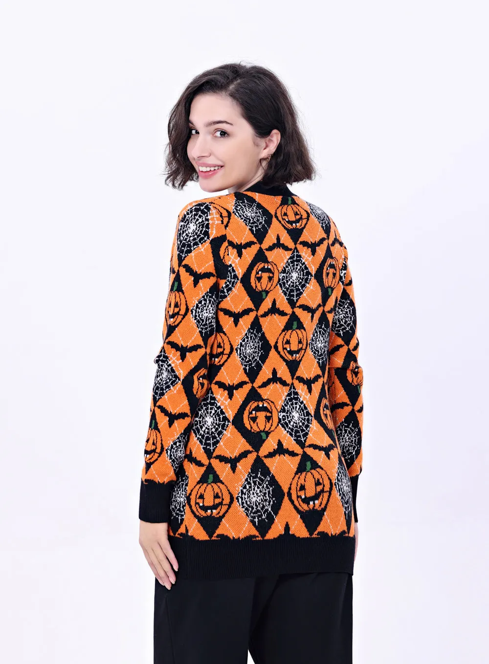 Fiona Jack O Lantern Cardigan w/ Pockets sold by miss lulo product image thumbnail 3