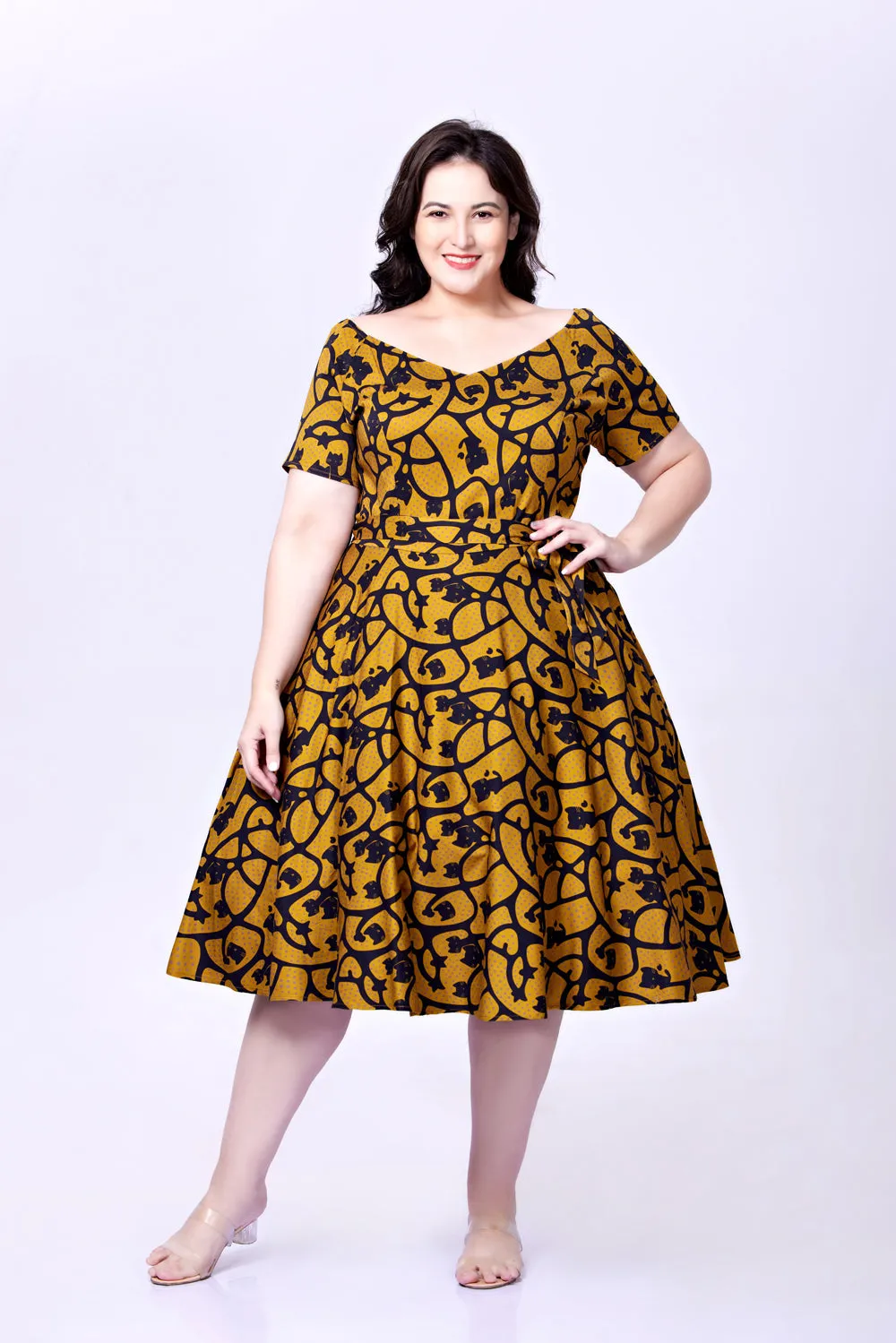 "Bella" Gold & Black Cats sold by miss lulo product image thumbnail 5