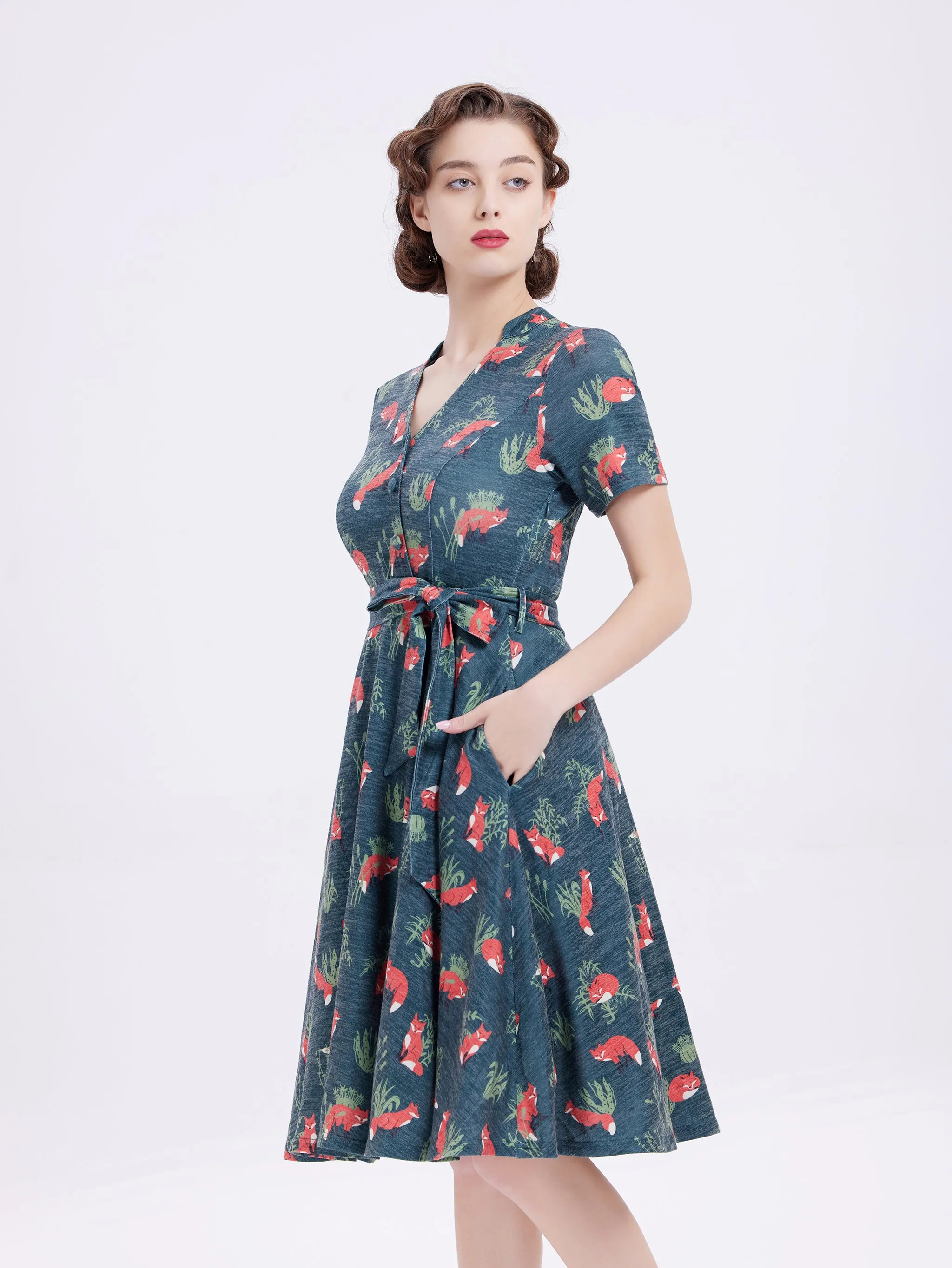 "Zoey" Jungle Foxes sold by miss lulo product image thumbnail 3