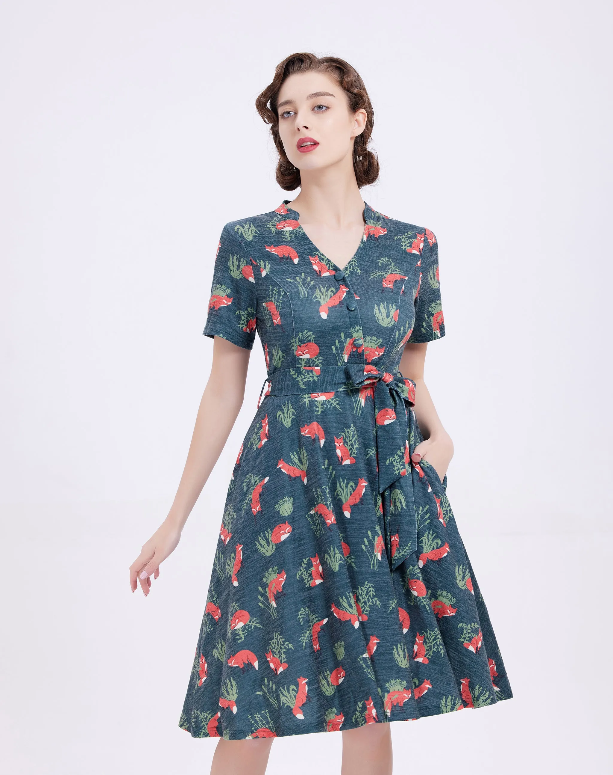 "Zoey" Jungle Foxes sold by miss lulo product image thumbnail 2