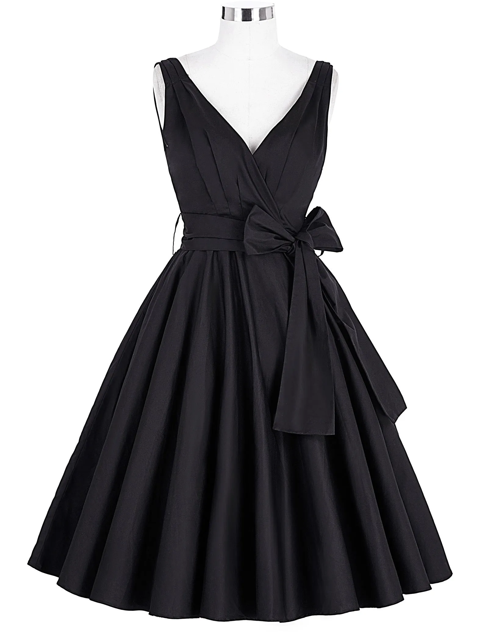 "Julie" Solid Black Dress sold by miss lulo