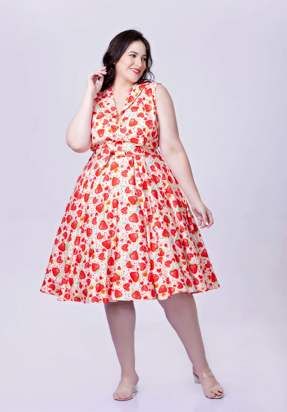 "Jani" Strawberry Hearts sold by miss lulo product image thumbnail 5