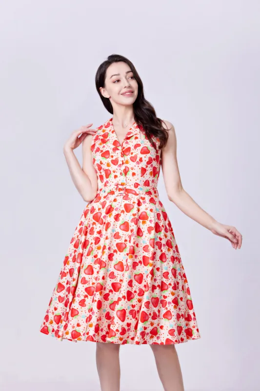 "Jani" Strawberry Hearts sold by miss lulo