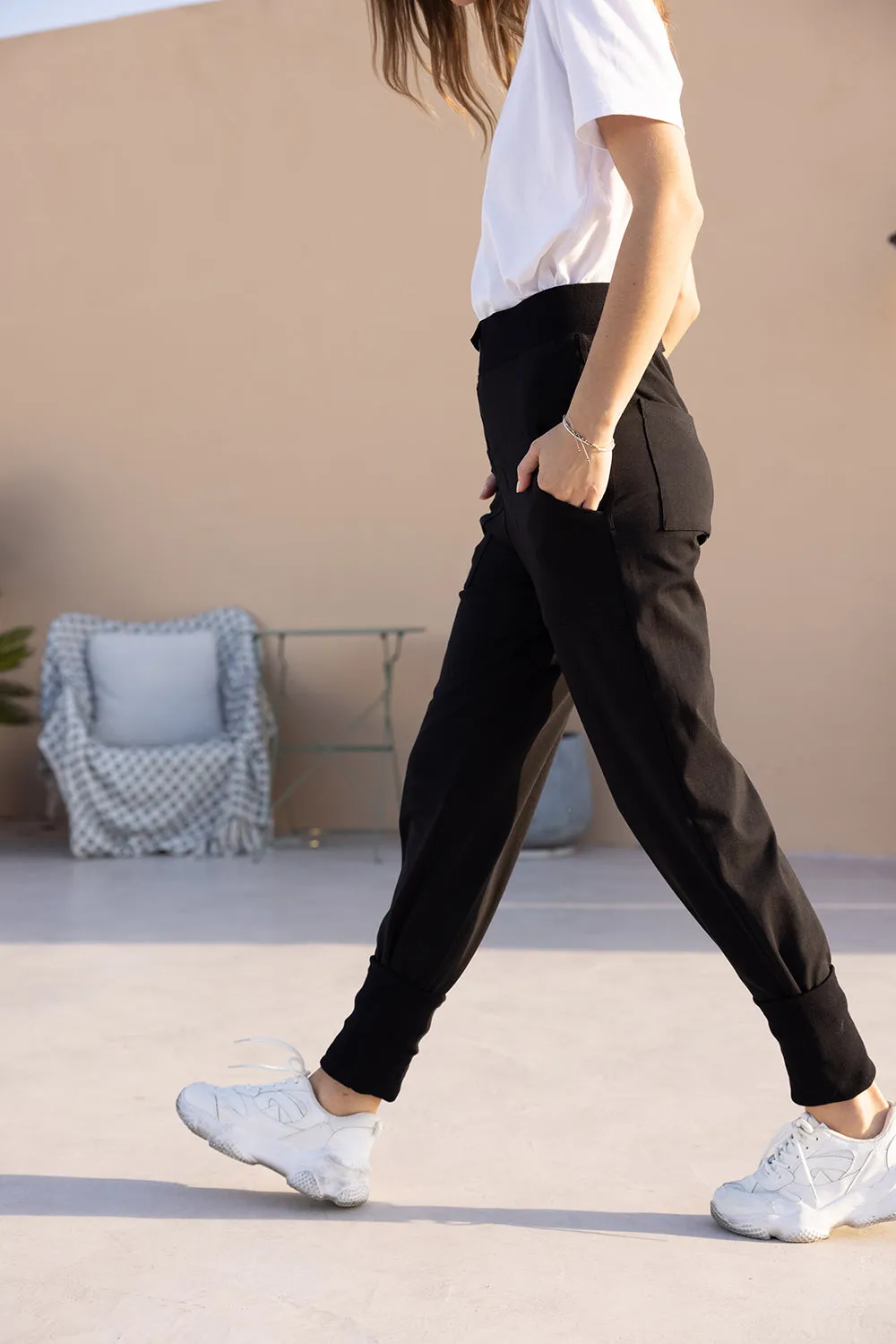 Mandy | Cotton/Modal High Waisted Sweatpants sold by miss lulo