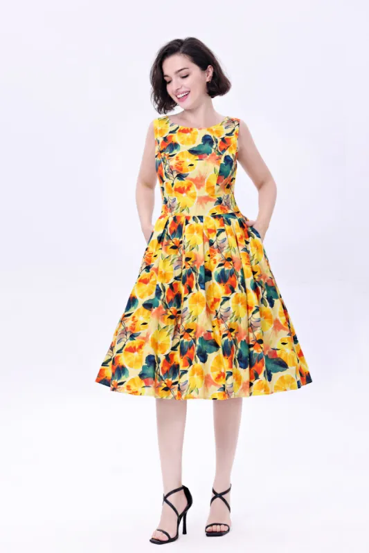 "Lily" Oranges in Watercolor sold by miss lulo