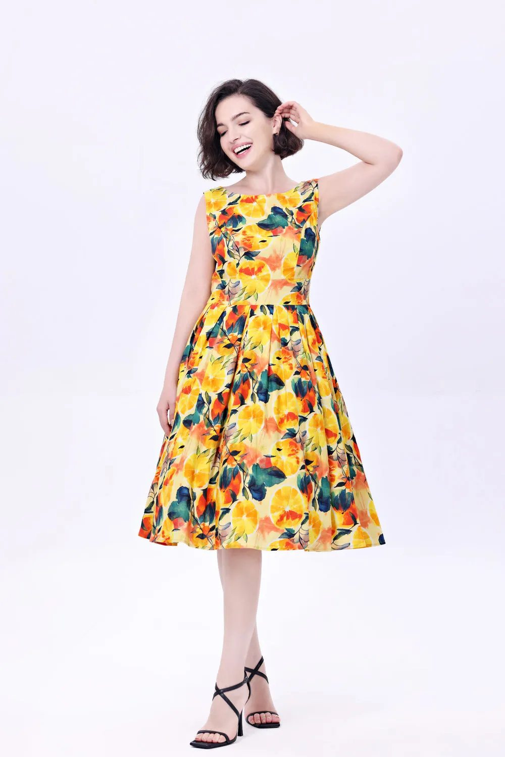 "Lily" Oranges in Watercolor sold by miss lulo product image thumbnail 2