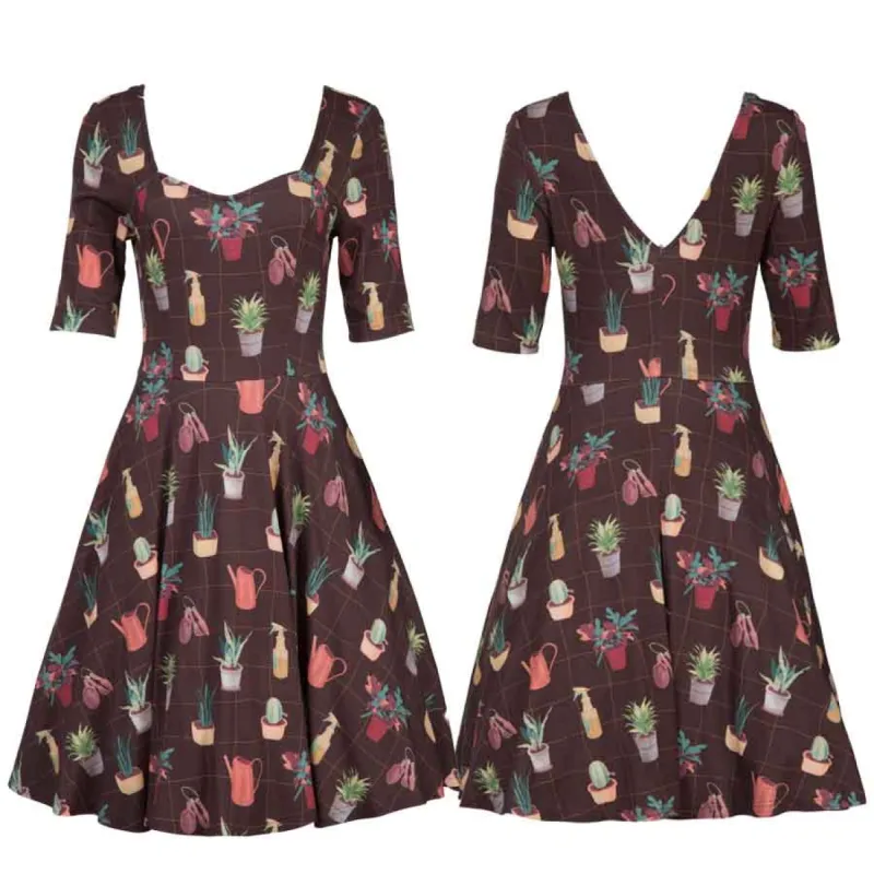 House Plant Knit Dress sold by miss lulo