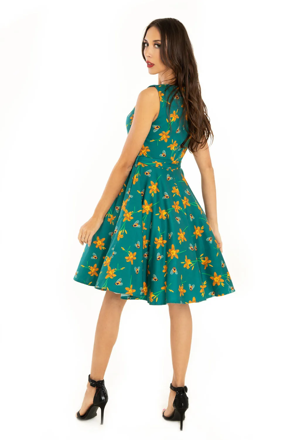 "Ruby" Lilies and Bees sold by miss lulo product image thumbnail 4