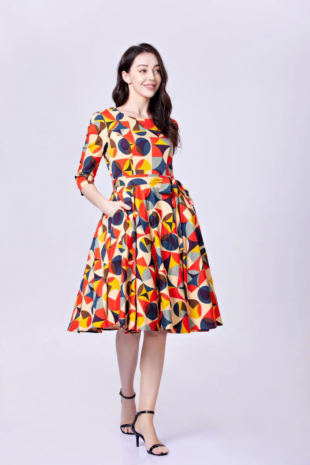 "Aria" Mid Century Geometrics sold by miss lulo product image thumbnail 4