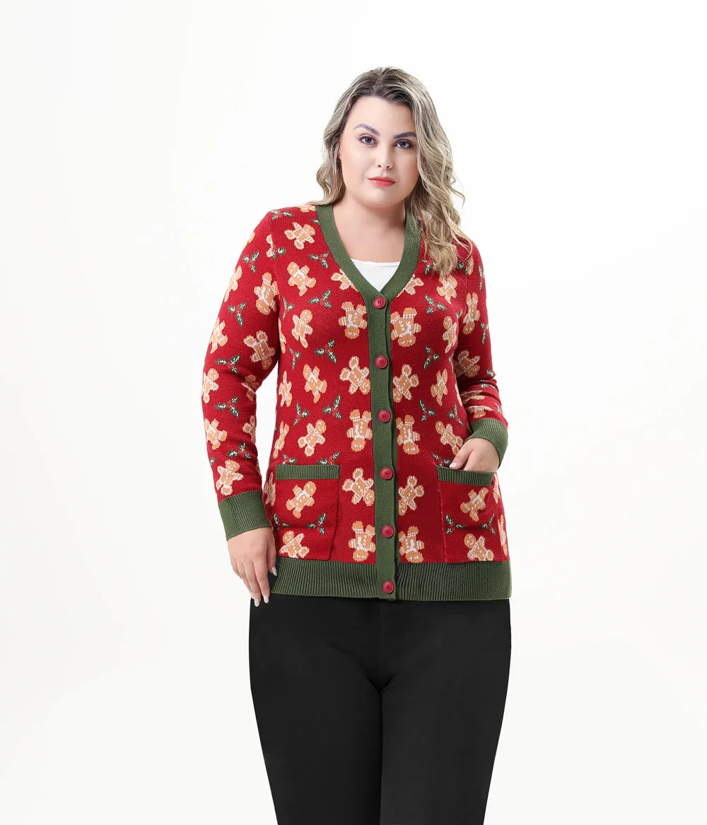 "Fiona" Gingerbread Cardigan w/ Pockets sold by miss lulo product image thumbnail 2