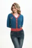 "Skye" Fabled Fox Embroidered Cardigan sold by miss lulo