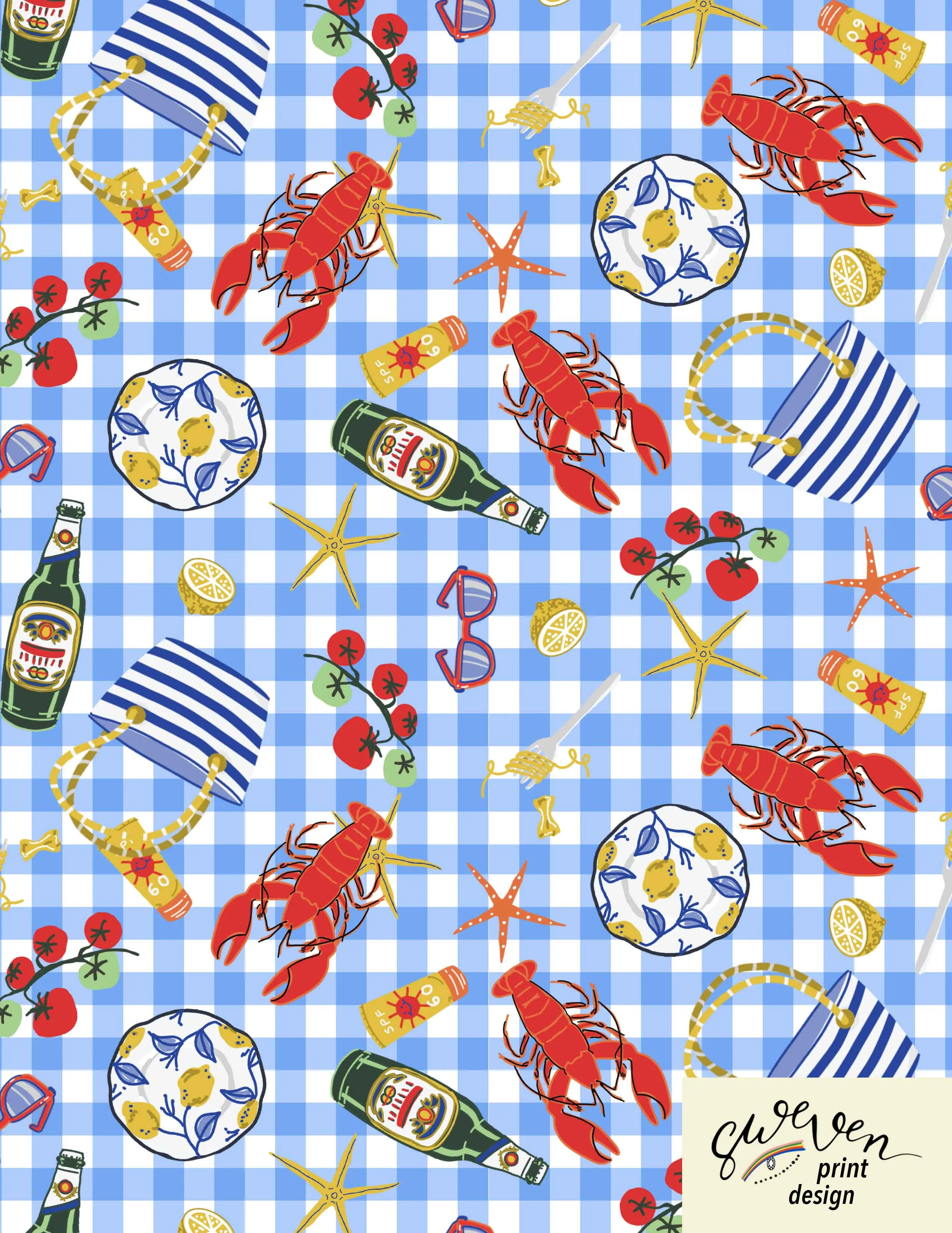 "The Malibu" Seaside Picnic sold by miss lulo product image thumbnail 5