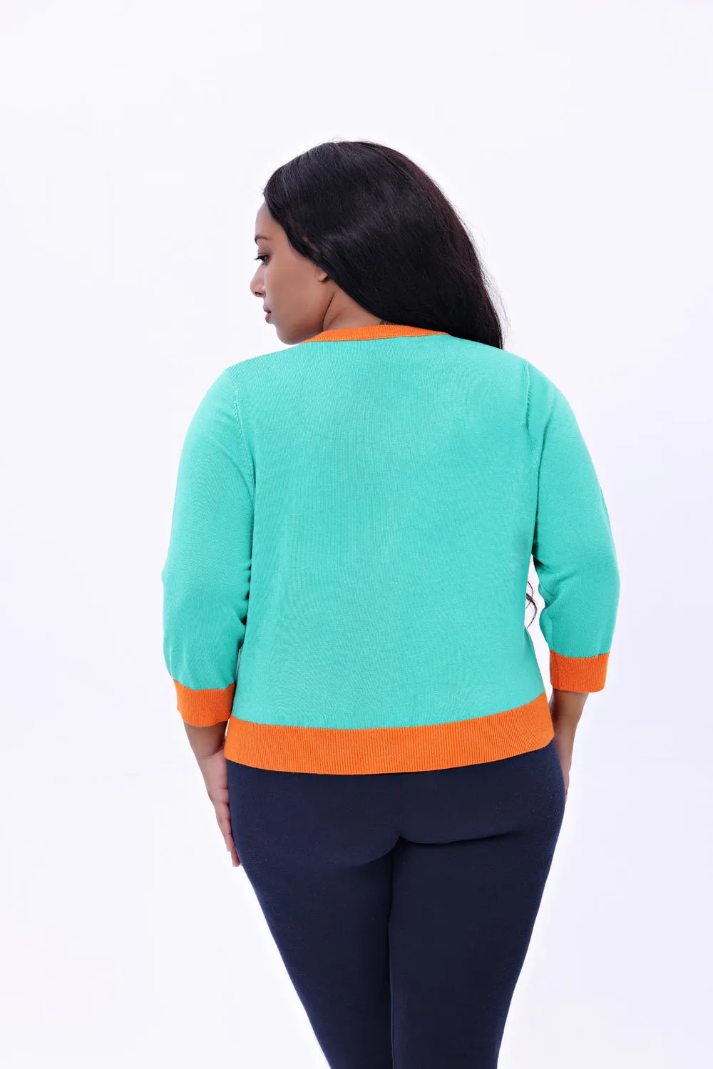 "Leslie" Octopus Embroidered Cardigan sold by miss lulo product image thumbnail 5