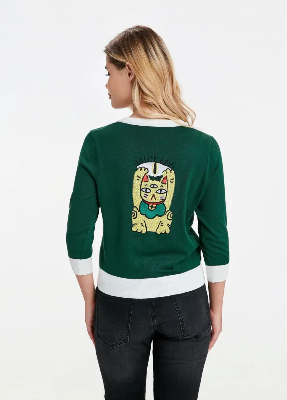 "Skye" Purrfect Luck (Embroidered) sold by miss lulo