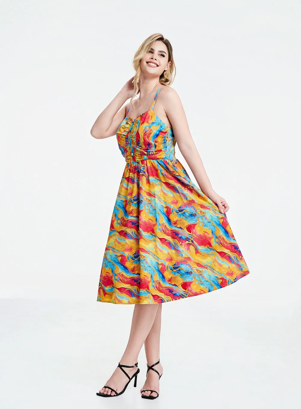 "Eden" Marble Gold sold by miss lulo product image thumbnail 3