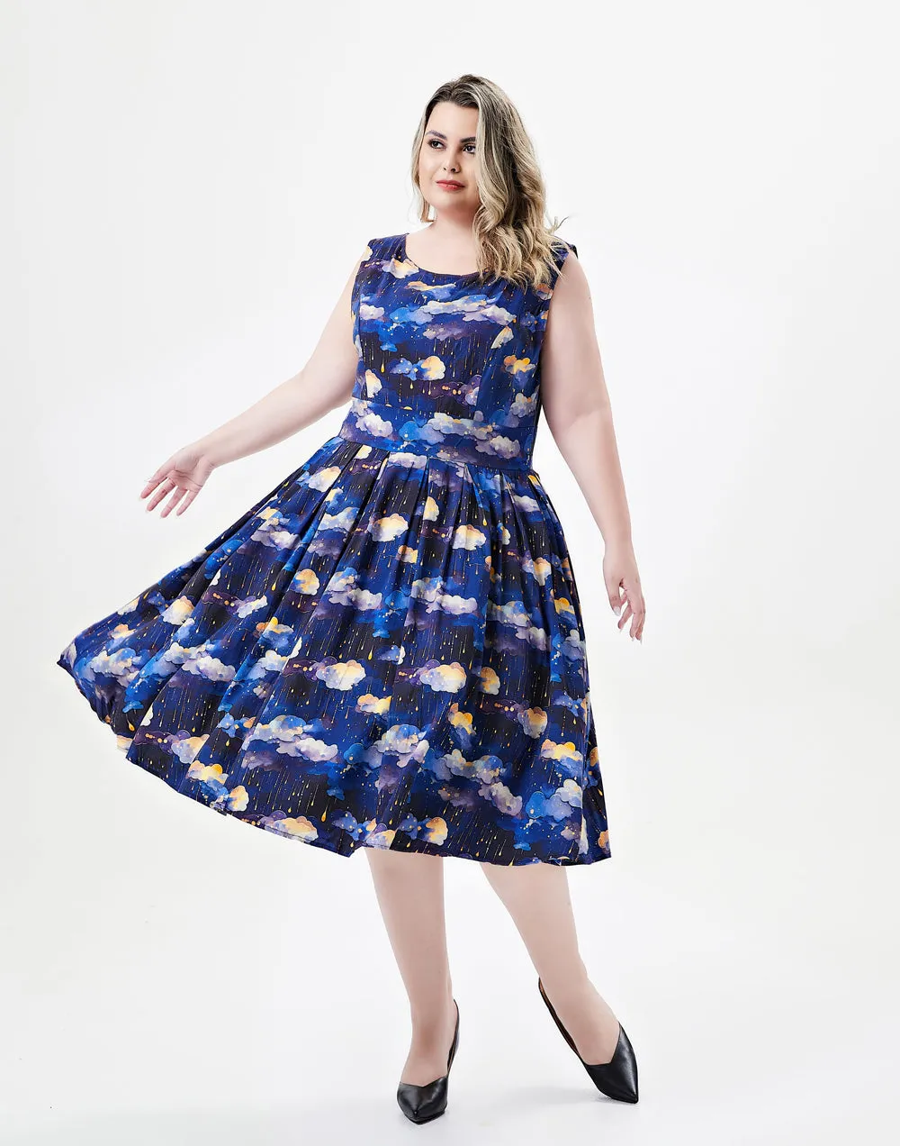 "Lily" Rain Clouds sold by miss lulo product image thumbnail 3