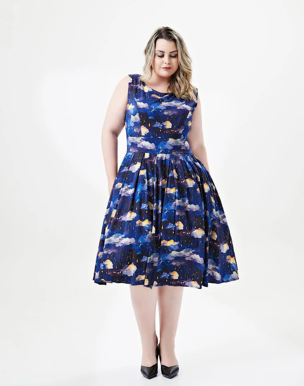 "Lily" Rain Clouds sold by miss lulo product image thumbnail 4