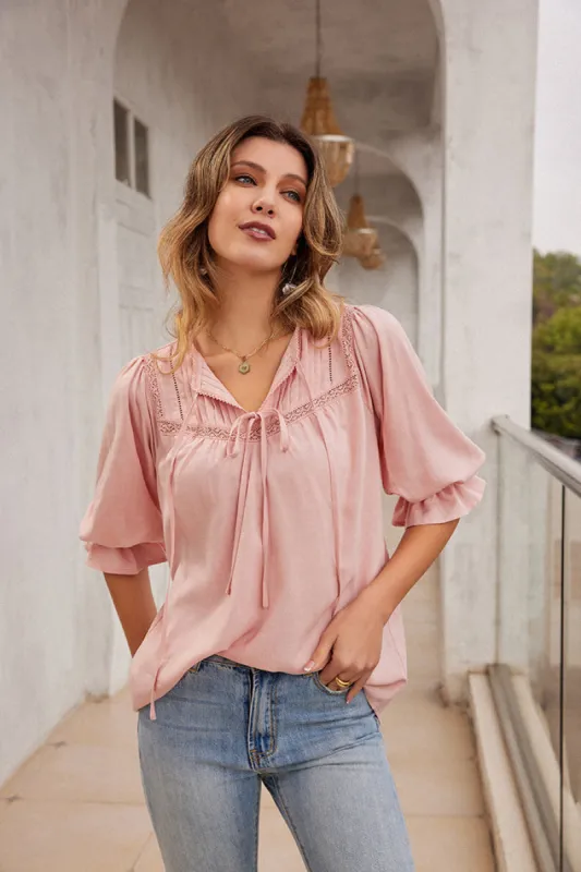 Rita | Lyocell Boxy Pullover Top sold by miss lulo