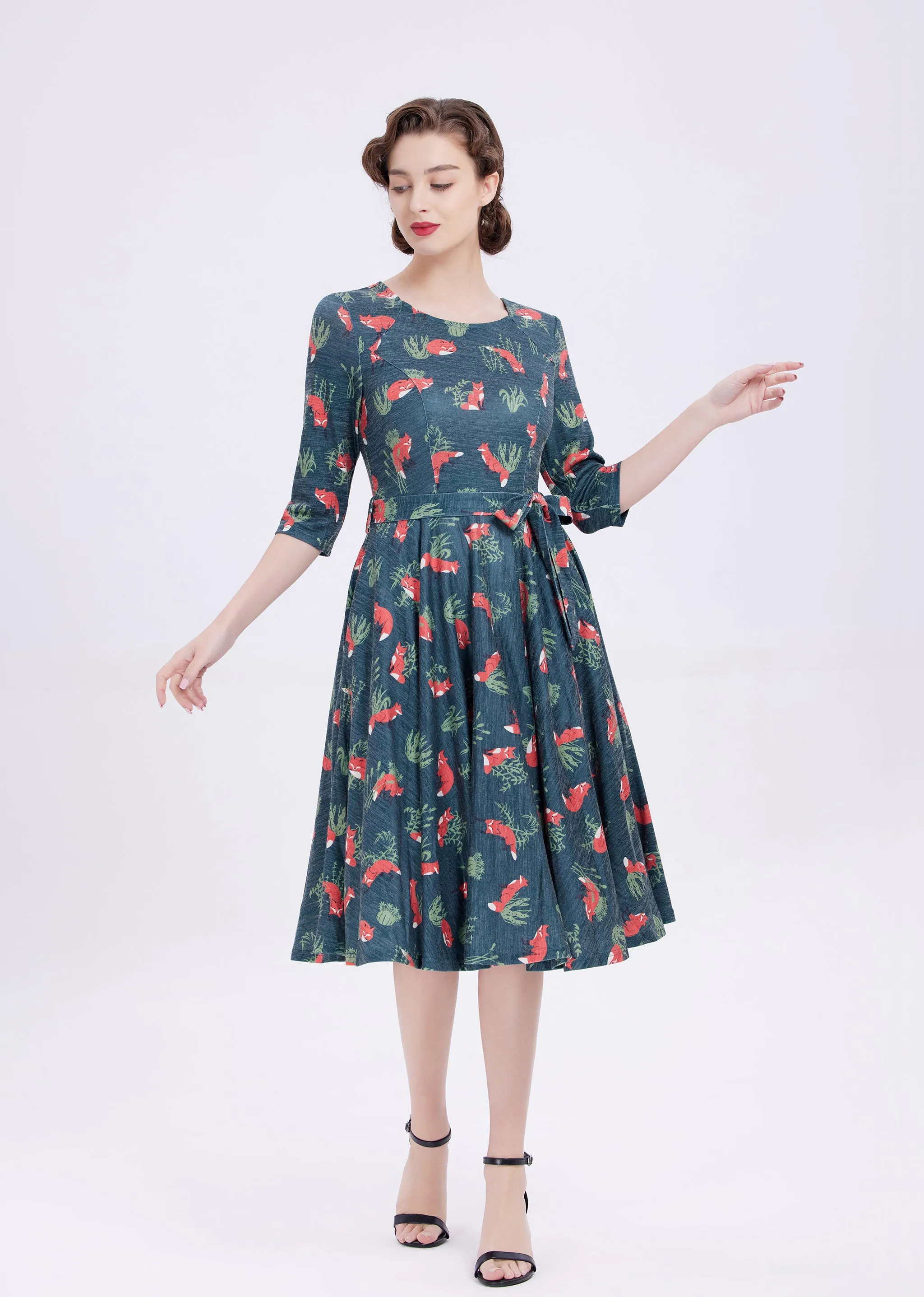 "Aria" Jungle Foxes sold by miss lulo product image thumbnail 3