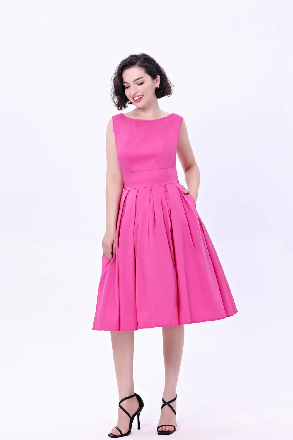 "Lily" Fuchsia (Solid) sold by miss lulo product image thumbnail 3