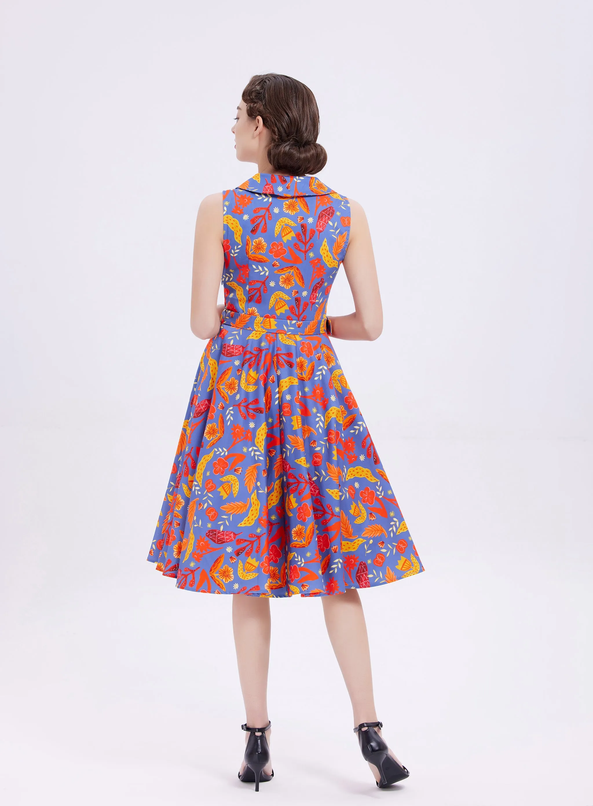 "Jani" Fall Cerulean Flowers sold by miss lulo product image thumbnail 4