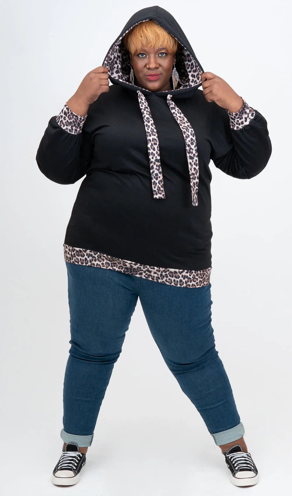 Lovin' Leopard Hoodie sold by Hey Peach