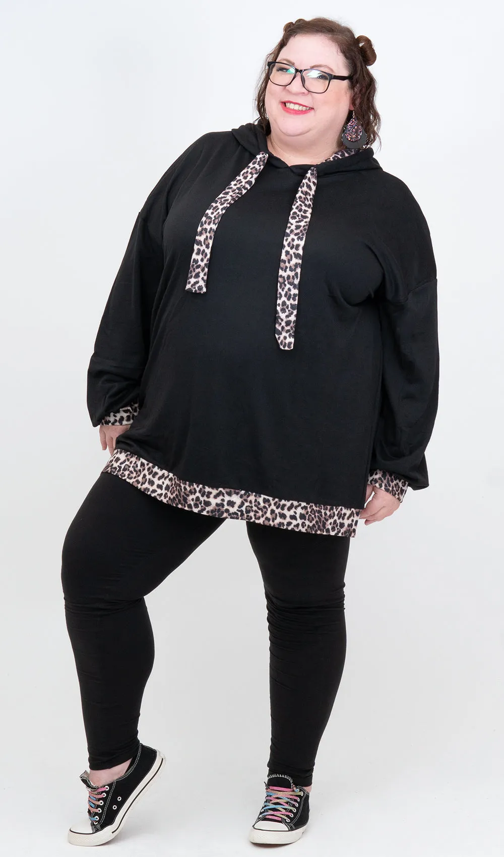 Lovin' Leopard Hoodie sold by Hey Peach product image thumbnail 4