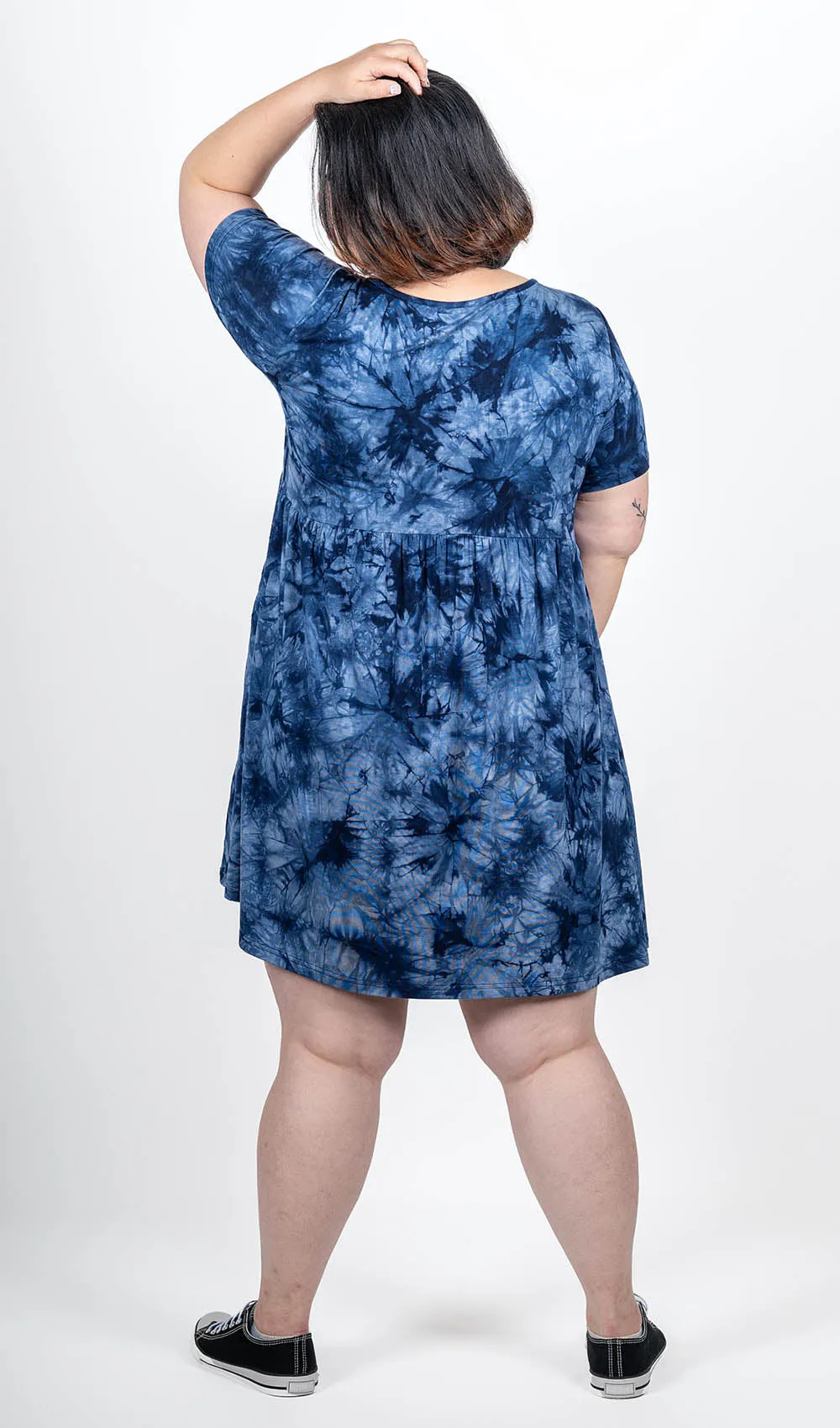 Blue Tie Dye Dress sold by Hey Peach product image thumbnail 5