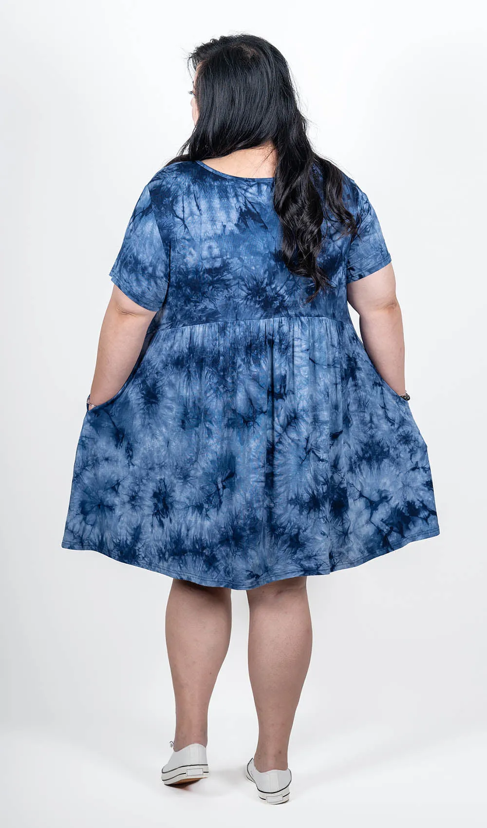 Blue Tie Dye Dress sold by Hey Peach product image thumbnail 3