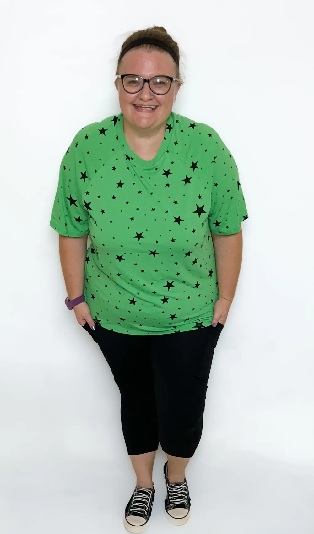 Black Capri Leggings sold by Hey Peach