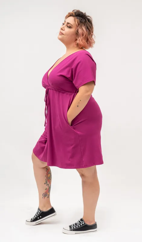 Pink Sunrise Dress made by Hey Peach