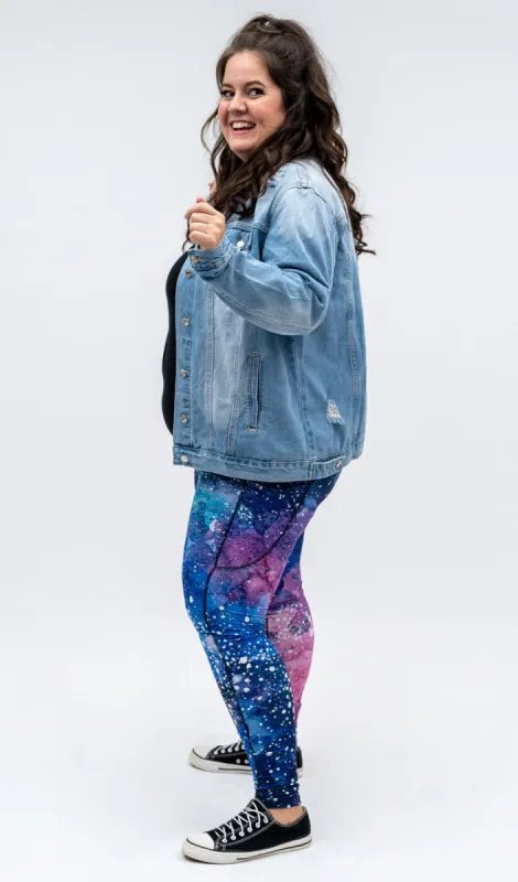 Galaxy Leggings sold by Hey Peach