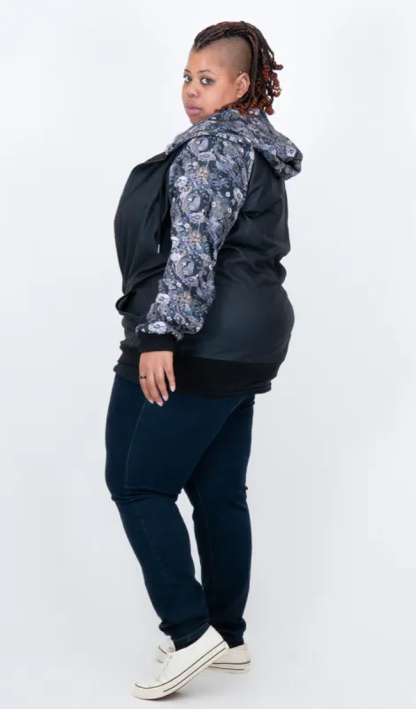 Dragonfly Floral Hoodie sold by Hey Peach