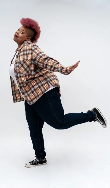 Lumber Snack Flannel sold by Hey Peach