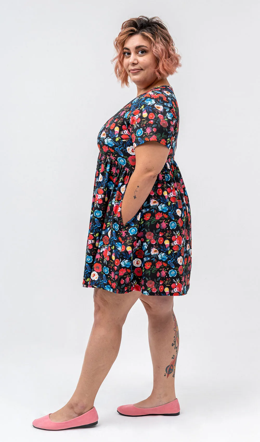 Floral Dress - Lemons sold by Hey Peach product image thumbnail 4