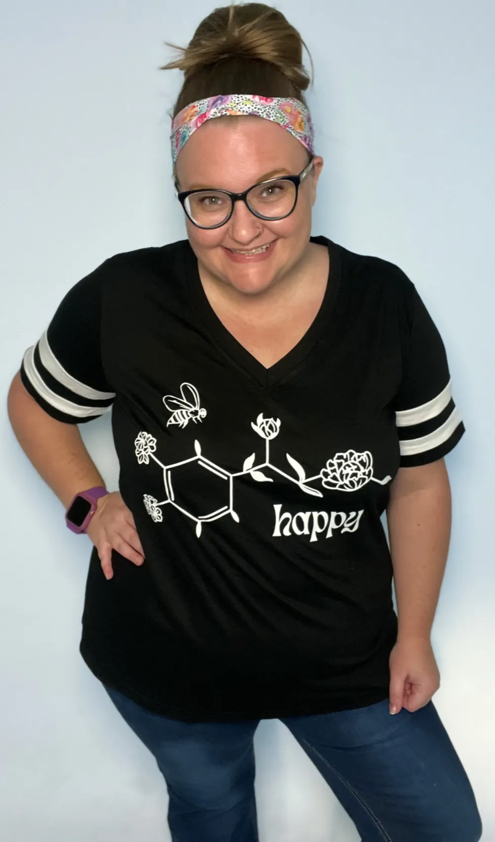 Happy T-shirt sold by Hey Peach