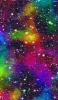 Rainbow Galaxy Capri Leggings sold by Hey Peach